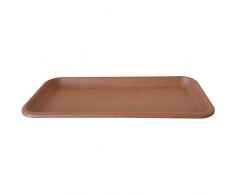Siena Garden 235-701MP Dessous de Plat rectangulaire Terre Cuite 57 cm 60 cm