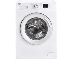 Lave linge Hublot Beko WCA270 - Lave linge Frontal - Pose libre - capacité : 7 Kg - Vitesse dessorage maxi 1200 tr/min - Classe A+++