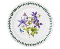 Portmeirion Botanic Garden Assiettes Plates, Faïence, Multicolore, Dinner Plate