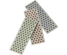Pierre de diamant DMT Pierre à aiguiser diamant w7efc Mini - épaisse/fine/extra fine - Lot de 3