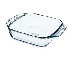 Pyrex - Irresistible - Plat Ã Four CarrÃ© en Verre 29x23 cm