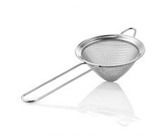 Outtybrave Passoire à cocktail conique en acier inoxydable pour nourriture glacée