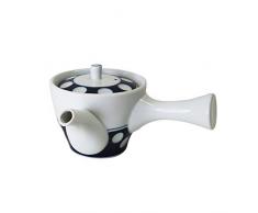 Saikai poterie goût moderne Motif de points Théière Japonaise à partir du Japon 62497