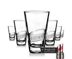 Cointreau Lot de 6 verres à liqueur en verre Design longdrink Cocktail Gastro + anygoods