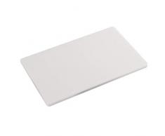 Kesper HACCP 30151 Planche à découper en plastique 53 x 32,5 x 1,5 cm Blanc