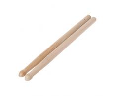 JOYKK Baguettes de Bois en Bois 2Pieces avec Baguettes à Surface Lisse pour étudiants débutants - Couleur Bois