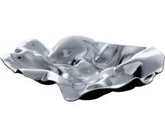 Alessi Lc11 Amèlia Plat à Escargots en Acier Inoxydable 18/10 Brillant