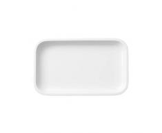 Villeroy & Boch Clever Cooking Plat de service rectangulaire, 26 x 16 cm, Porcelaine Premium, Blanc