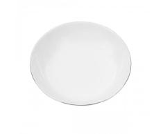 Assiette creuse calotte 22 cm Bergenia en porcelaine