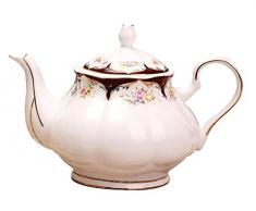 East Utopia Théière en céramique en céramique à la Royal England Style Royal