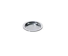 Alessi 5009/15 dessous de Bouteille en Acier SatinÃ© Ã Bord Brillant, Set de 2 PiÃ¨ces