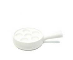 6 Trous En Céramique De Plat Snale/Escargot