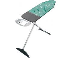 Vileda – Planche à repasser Park&Go –Table à repasser avec zone « parking » pour le fer résistante à la chaleur – Hauteur réglable