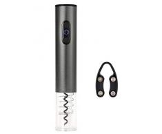 Bi-Komfort Ouvre-Bouteille Électrique, Tire-Bouchon Électrique, Décapsuleur Automatique, Ensemble Lite Ouvre-Vin avec Tire-Bouchon Automatique et Coupe-Capsule