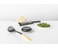 Brabantia -123283- Kit du chef italien avec cuillère à spaghetti, râpe et couteau à pizza - Assortiment de coloris