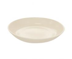 DEGRENNE - Modulo Nature Kaolin Lot de 6 assiettes creuse calotte ronde 21 cm