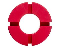 Sagaform Tablette Support/Dessous de Plat Silicone, Rouge, 17 x 17 x 3 cm