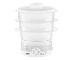 Seb VC151100 Cuiseur Vapeur - Ultra Compact - 3 Bols - Blanc