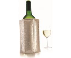 Vacu Vin 3887560 Rapid Ice Refroidisseur pour bouteille de vin et champagne ArgentÃ© DÃ©cor Platinum