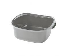 CURVER | Bassine carrée 10L Urban, Anthracite, basins, 38,2x34,4x14,5 cm