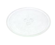 Plateau tournant universel en verre pour micro-ondes - 3 fixations, 245 mm