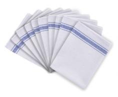 Coton Restauration Torchons Paquet de 10 chiffons Cuisine Restaurant Bar verre