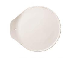 Villeroy & Boch - Pizza Passion plat Ã pizza, plat rond en porcelaine premium avec repÃ¨res sur le bord, adaptÃ© au lave-vaisselle, 37,5Â cm