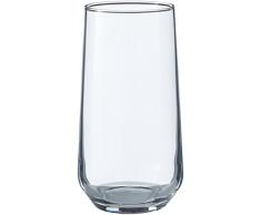 Pasabahce Allegra Lot de 6 verres à eau universels pour vin, jus, soda Highball