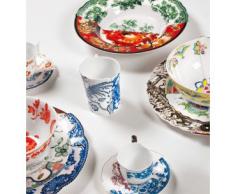 Assiette creuse en porcelaine ø cm.25,4 h.4,2 hybrid-cecilia