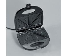 SEVERIN Appareil à Croque-Monsieur, Plaque à Croque-Monsieur, 600 W, SA 2969, Inox/Noir