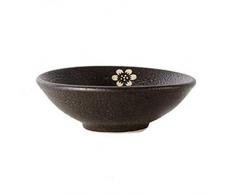 HAILI Tableware, Céramique Bol Bol de riz Bol Antique Stoneware Black Wine Bowl Accueil Vintage Faïence Props Boucle viande japonaise Creative Bowl Etuve style et vent en céramique bol de riz