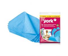 York Chiffon de coton souple 8+2 Bleu 124 g