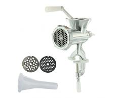 Totally Addict KD3243 Hachoir Viande, Metal, Gris, 18,5 x 10 x 25,5 cm