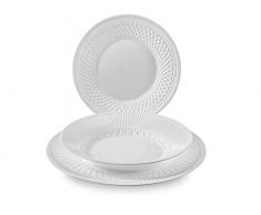 Luminarc Service de Table 18 Pièces, Blanc