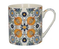 Creative Tops V&A Mug en Porcelaine Fine Motif Style faïence de Delft Multicolore