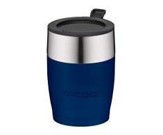THERMOcafé by THERMOS DeskCup Tasse à café en Acier Inoxydable 0,25 l, Acier Inoxydable, Bleu, 0,25 Liter