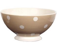 Déjeuner sur lherbe DH012202 Saladier Faïence, Ficelle, 22 x 22 x 17 cm