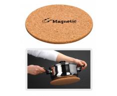 Dessous-de-plat magnétique en liège - 21,5 cm Ø - Dessous-de-plat rond