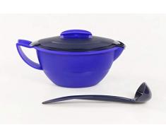 Tupperware Saucière Iso Duo 400 ML Bleu + Cuiller
