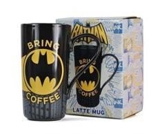Batman pour Latte Macchiato de Tasse, pour Tous Les Fans de, en faïence, 475 ML