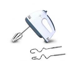 LIGHTOP Batteur à Main Électrique 7 Vitesses, Ergonomique, Puissant Fouet Crémier Agitateur Cuisson Ménage Mini Portable Petit Appareil Eggbeater