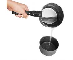 Macabolo Poignée de Casserole Amovible Universelle antidérapante pour casseroles et ustensiles de Cuisine