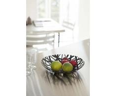 YAMAZAKI - Corbeille à fruits design métal noir yamazaki tower