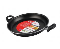 Megafesa 01101902 - Plat à paëlla, diamètre 30 cm, Noir