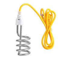 Zerodis Chauffe-Eau électrique portatif à Immersion pour Un Seau ou Un Bassin la Maison Le Bureau ou Les Voyages 1500W 220V