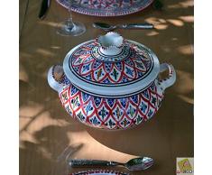 Soupière Bakir rouge