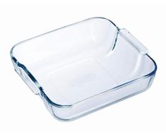 Pyrex - Classic - Plat à Four Carré en Verre 25x21 cm