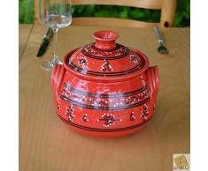 Soupière Tatoué rouge