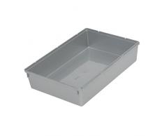 OKT 2053798 Range-Couverts avec Système de Commande Plastique Argent 23 x 15 cm