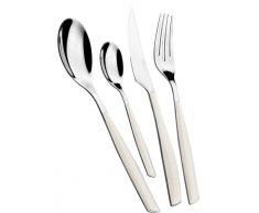 BUGATTI Glamour Ménagère de 24 Pièces Service de Table + Une Paire de Couverts à Salade